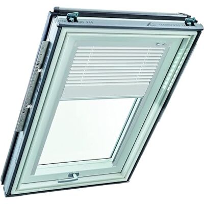 Roto ZJA Persiana Veneciana para Ventana de Techo , Color Plateado y Aluminio, Ajustable, para Ventana de Techo Serie Q, tamaño 055/078, 05/07, Color Blanco Roto ZJA Persiana Veneciana para Ventana de Techo , Color Plateado y Aluminio, Ajustable, para Ventana de Techo Serie Q, tamaño 055/078, 05/07, Color Blanco