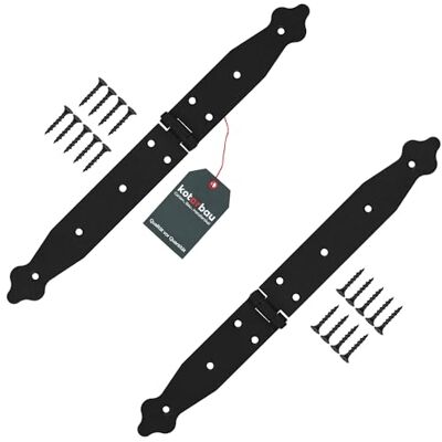 KOTARBAU ® Juego de 2 bandas de puerta de 150 x 200 x 35 mm de acero con recubrimiento en polvo, bisagra de puerta, bisagra negra, bisagra plegable, bisagra de ventana, bisagra de madera, puerta de KOTARBAU ® Juego de 2 bandas de puerta de 150 x 200 x 35 mm de acero con recubrimiento en polvo, bisagra de puerta, bisagra negra, bisagra plegable, bisagra de ventana, bisagra de madera, puerta de