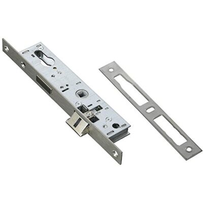 ABUS -Cerradura para puerta metal, 36 mm, color Gris ABUS -Cerradura para puerta metal, 36 mm, color Gris