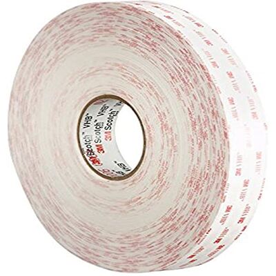 3M VHB Cinta Adhesiva, 4950 F, 19 mm x 33 m, 1,1 mm, 4 unidades, Blanco 3M VHB Cinta Adhesiva, 4950 F, 19 mm x 33 m, 1,1 mm, 4 unidades, Blanco