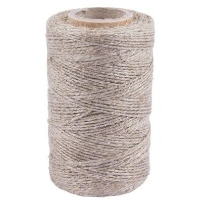 Browin Cadena de Salchichas de Lino (240 ° C) 70 m, Cuerda Duradera para la producción de Carne, fiambres, Cuerda Decorativa, Bricolaje, Muchos usos Browin Cadena de Salchichas de Lino (240 ° C) 70 m, Cuerda Duradera para la producción de Carne, fiambres, Cuerda Decorativa, Bricolaje, Muchos usos