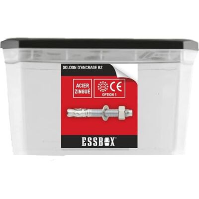 SCELL-IT - essbox Anclaje M12 x 100mm - Pack 25 SCELL-IT - essbox Anclaje M12 x 100mm - Pack 25