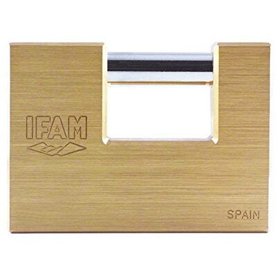 IFAM Candado de Latón Extruido Modelo U90 Kn Arco Recto Llaves de Numero determinado IFAM Candado de Latón Extruido Modelo U90 Kn Arco Recto Llaves de Numero determinado
