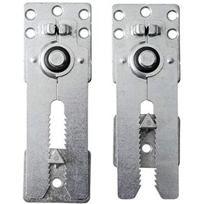 IPEA Gancho Conector de Enclavamiento para Sofás y Muebles de Metal con resorte 2 Piezas Abrazaderas de articulación de Cocodrilo Ajustables para Sujetar Gabinetes Color Metálico 160 x 60 mm IPEA Gancho Conector de Enclavamiento para Sofás y Muebles de Metal con resorte 2 Piezas Abrazaderas de articulación de Cocodrilo Ajustables para Sujetar Gabinetes Color Metálico 160 x 60 mm