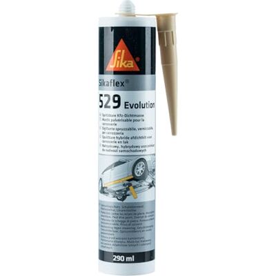 SIKA Sellador pulverizable para carrocerías flex 529 Evolution Ocre Impermeabilización y protección Se adhiere sin imprimación Aumenta la resistencia a la gravilla 300ml SIKA Sellador pulverizable para carrocerías flex 529 Evolution Ocre Impermeabilización y protección Se adhiere sin imprimación Aumenta la resistencia a la gravilla 300ml