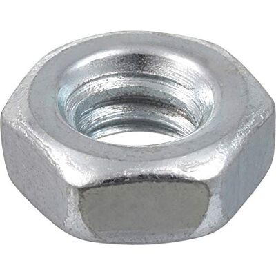 Hillman Tuerca hexagonal de tornillo de máquina, paquete de 10-24, 100 unidades, zinc Hillman Tuerca hexagonal de tornillo de máquina, paquete de 10-24, 100 unidades, zinc