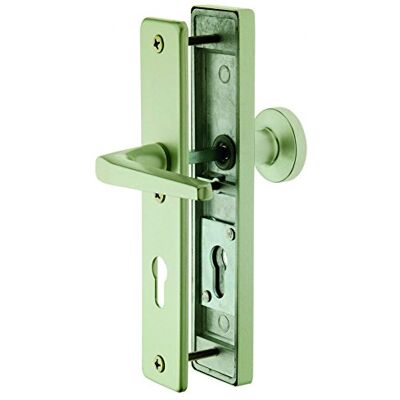 Alpertec Casa Haeusler-Shop tira – LS KT Herraje para puertas de entrada botón/picaporte F2 anodizado, cuadrado 8 mm, distancia: 72 mm, aluminio, Alpertec Casa Haeusler-Shop tira – LS KT Herraje para puertas de entrada botón/picaporte F2 anodizado, cuadrado 8 mm, distancia: 72 mm, aluminio,