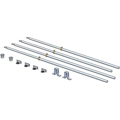 PREFER Kit de Accesorios y Varillas para Cerradura de Resorte BSP3 PREFER Kit de Accesorios y Varillas para Cerradura de Resorte BSP3