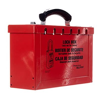 Master Lock Lockout Tagout Caja de bloqueo portátil para grupo, capacidad de 12 candados, color rojo Master Lock Lockout Tagout Caja de bloqueo portátil para grupo, capacidad de 12 candados, color rojo