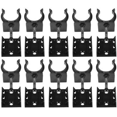 cyclingcolors 10x Gancho para zócalo de cocina diámetro clip plástico patas pies paneles muebles, Ø 26mm cyclingcolors 10x Gancho para zócalo de cocina diámetro clip plástico patas pies paneles muebles, Ø 26mm