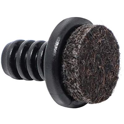 ADSAMM 16 Deslizadores para Muebles - Fieltro para Patas Tubulares ADSAMM 16 Deslizadores para Muebles - Fieltro para Patas Tubulares
