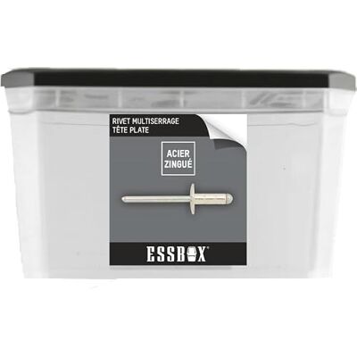 Remaches SCELL-IT - Cabeza Grande aluminio/acero - Ø4,8x12mm - Caja 250 Remaches SCELL-IT - Cabeza Grande aluminio/acero - Ø4,8x12mm - Caja 250