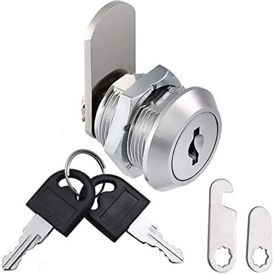 Litensh Cerradura de buzón de seguridad, 16mm cerradura de Palanca de correo, cerradura de leva para cajón de gabinete, cerradura de puerta de caja Litensh Cerradura de buzón de seguridad, 16mm cerradura de Palanca de correo, cerradura de leva para cajón de gabinete, cerradura de puerta de caja
