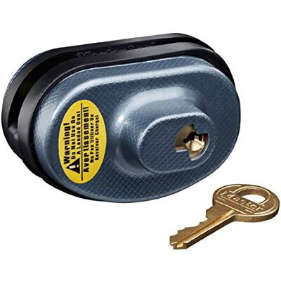 Master Lock Candado para Gatillo de Arma con Llave, Gris, 5,7 x 3,5 x 4 cm Master Lock Candado para Gatillo de Arma con Llave, Gris, 5,7 x 3,5 x 4 cm