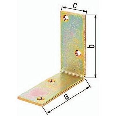 Alberts Escuadra para viga, Ancha, Galvanizado, pasivado con capa gruesa, 100 x 100 x 40 mm Alberts Escuadra para viga, Ancha, Galvanizado, pasivado con capa gruesa, 100 x 100 x 40 mm
