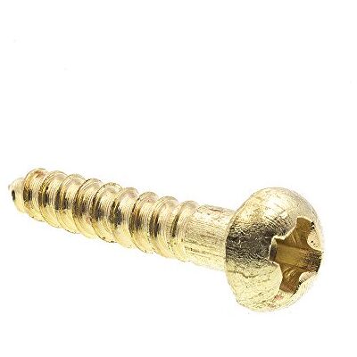 PRiME Tornillo de cabeza redonda (latón macizo, 25 unidades) PRiME Tornillo de cabeza redonda (latón macizo, 25 unidades)