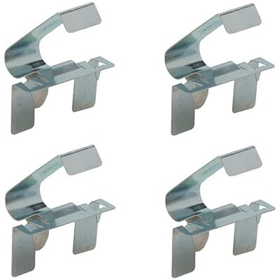 cyclingcolors 4x Pinza para zócalo de acero rodapié Cocina Gancho Clip de Fijación pies Muebles cyclingcolors 4x Pinza para zócalo de acero rodapié Cocina Gancho Clip de Fijación pies Muebles