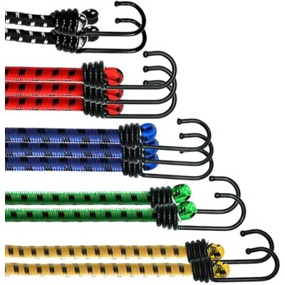 ANSIO Cordones elásticos con Ganchos, Paquete de 10 Correas elásticas Resistentes a los Rayos UV, Ideal para asegurar Equipaje, estantes, campamentos, Motocicletas, Lonas, Muebles de jardín, ANSIO Cordones elásticos con Ganchos, Paquete de 10 Correas elásticas Resistentes a los Rayos UV, Ideal para asegurar Equipaje, estantes, campamentos, Motocicletas, Lonas, Muebles de jardín,