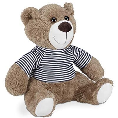 Relaxdays Tope Puertas Oso Peluche, Tela, Pesado, para Suelos, Sujetapuertas, Decorativo, 21 x 22 x 15 cm, Marrón Claro Relaxdays Tope Puertas Oso Peluche, Tela, Pesado, para Suelos, Sujetapuertas, Decorativo, 21 x 22 x 15 cm, Marrón Claro