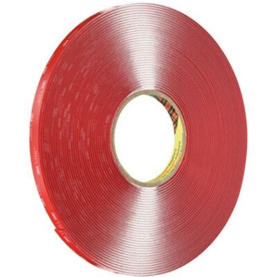 3M VHB Cinta Adhesiva, 4918 F, 12 mm x 16,5 m, 2 mm, 6 unidades, Transparente 3M VHB Cinta Adhesiva, 4918 F, 12 mm x 16,5 m, 2 mm, 6 unidades, Transparente