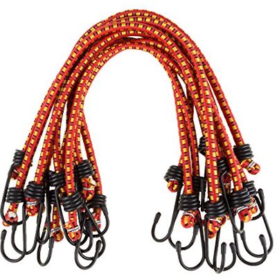 Stalwart 75-car1010 12 pulgadas Bungee cables – 10 unidades, Stalwart 75-car1010 12 pulgadas Bungee cables – 10 unidades,