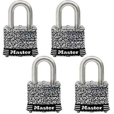 Master Lock Masterlock Co 3sskadhc inoxidable acero laminado CANDADO, 1 – 1/2 ", Master Lock Masterlock Co 3sskadhc inoxidable acero laminado CANDADO, 1 – 1/2 ",