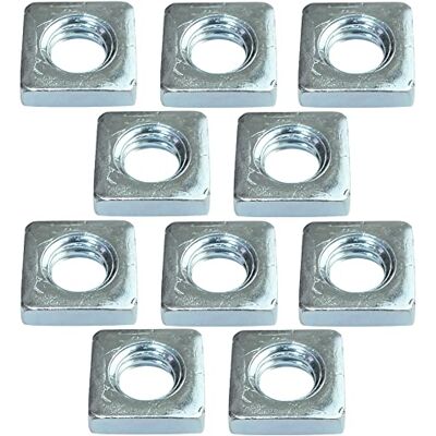 AERZETIX Tuercas Cuadradas M4 Planas Perfil Bajo 7.0x2.0mm AERZETIX Tuercas Cuadradas M4 Planas Perfil Bajo 7.0x2.0mm