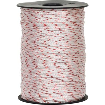 Corderie Italiane -00 Cuerda De Nylon, 1,8 Mm-200 MT, En El Carrete, Blanco/Rojo Corderie Italiane -00 Cuerda De Nylon, 1,8 Mm-200 MT, En El Carrete, Blanco/Rojo