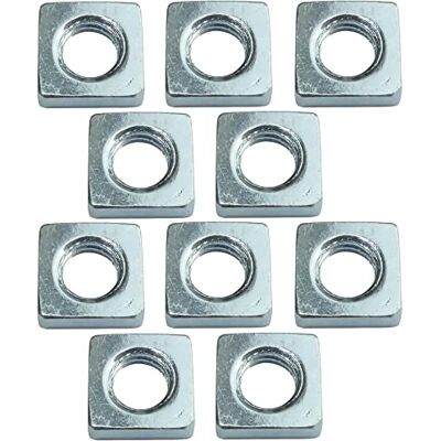 AERZETIX Tuercas Cuadradas M5 Planas Perfil Bajo 8.0x2.7mm AERZETIX Tuercas Cuadradas M5 Planas Perfil Bajo 8.0x2.7mm