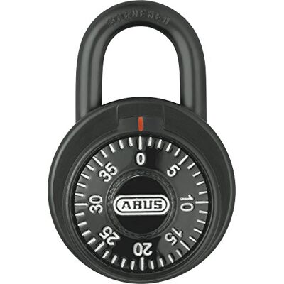 ABUS Cerradura de combinación para exportación Negra ABUS Cerradura de combinación para exportación Negra