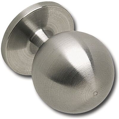 Technik Team Sirius 20mm pomo de muebles de acero inoxidable cepillado - Möbelknopf Technik Team Sirius 20mm pomo de muebles de acero inoxidable cepillado - Möbelknopf