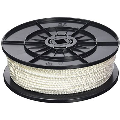 Chapuis Bobina de cuerda trenzada de poliamida (215 kg diámetro 4 mm x 100 m blanco Chapuis Bobina de cuerda trenzada de poliamida (215 kg diámetro 4 mm x 100 m blanco