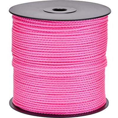 Flandria Cuerda Trenzada Polipropileno PP Rosa Ø 2,5 MM 200 M Flandria Cuerda Trenzada Polipropileno PP Rosa Ø 2,5 MM 200 M