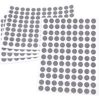 Adsamm ® / 540 x almohadillas de fieltro / Ø 10 mm / gris / redondo / Protectores de suelo para patas de mueble / auto-adhesivos / con grosor de 1,5 mm de la máxima calidad Adsamm ® / 540 x almohadillas de fieltro / Ø 10 mm / gris / redondo / Protectores de suelo para patas de mueble / auto-adhesivos / con grosor de 1,5 mm de la máxima calidad