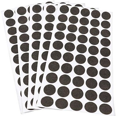 Adsamm ® / 250 x almohadillas de fieltro / Ø 20 mm / marrón / redondo / Protectores de suelo para patas de mueble / auto-adhesivos / con grosor de 1,5 mm de la máxima calidad Adsamm ® / 250 x almohadillas de fieltro / Ø 20 mm / marrón / redondo / Protectores de suelo para patas de mueble / auto-adhesivos / con grosor de 1,5 mm de la máxima calidad