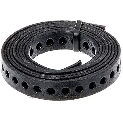 Alberts Cinta de agujeros de acero galvanizado negro de 1,5 m para conectores de madera - Lochband Alberts Cinta de agujeros de acero galvanizado negro de 1,5 m para conectores de madera - Lochband