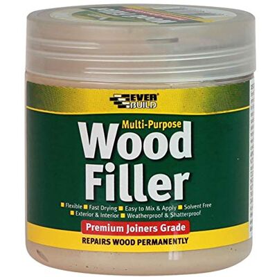 Relleno de Madera Everbuild EVBMPWFP250 Pino - 250 ml Multiuso de Alta Calidad Relleno de Madera Everbuild EVBMPWFP250 Pino - 250 ml Multiuso de Alta Calidad