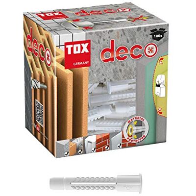 TOX Taco universal Deco 6x41 mm, 100 pcs., 016100031 TOX Taco universal Deco 6x41 mm, 100 pcs., 016100031
