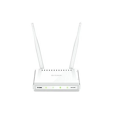 D-Link DAP-2020 Punto de acceso WiFi N300 (802.11n/g/b hasta 300 Mbps, 2.4 GHz, 1 puerto Ethernet RJ-45 10/100 Mbps, WPA2, WPS, QoS, 2 antenas externas extraíbles de 5dBi), blanco D-Link DAP-2020 Punto de acceso WiFi N300 (802.11n/g/b hasta 300 Mbps, 2.4 GHz, 1 puerto Ethernet RJ-45 10/100 Mbps, WPA2, WPS, QoS, 2 antenas externas extraíbles de 5dBi), blanco