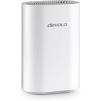 Devolo WiFi 7 Mesh BE6500 Extensión, Potente Sistema de Wi‑Fi Mesh, Amplificador WiFi, hasta 6.500 Mbps, conexión LAN de 2,5 Gbps, Blanco Devolo WiFi 7 Mesh BE6500 Extensión, Potente Sistema de Wi‑Fi Mesh, Amplificador WiFi, hasta 6.500 Mbps, conexión LAN de 2,5 Gbps, Blanco