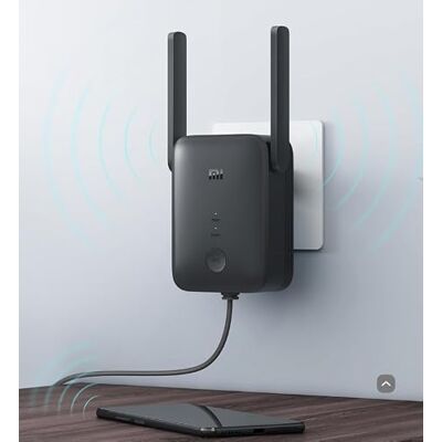 Xiaomi Extender Pro WiFi Range Router Amplificador de Señal WiFi Repetidor WiFi Largo Alcance para Casa Amplificador de Cobertura Movil Potente Color Negro Xiaomi Extender Pro WiFi Range Router Amplificador de Señal WiFi Repetidor WiFi Largo Alcance para Casa Amplificador de Cobertura Movil Potente Color Negro