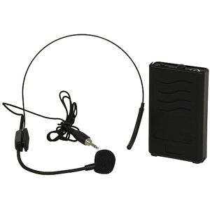 Ibiza PORTHEAD12 Micrófono inalámbrico de Diadema VHF 203,5MHz para PORT12VHF-BT y PORT15VHF-BT Ibiza PORTHEAD12 Micrófono inalámbrico de Diadema VHF 203,5MHz para PORT12VHF-BT y PORT15VHF-BT