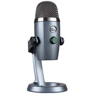 Logitech for Creator Blue Yeti Nano Micrófono de condensador USB Premium, Grabación, Streaming, Gaming, Podcasting, PC, Mac, Efectos Blue VO!CE, Cardioide y Omnidireccional, Sin Latencia, Gris Logitech for Creator Blue Yeti Nano Micrófono de condensador USB Premium, Grabación, Streaming, Gaming, Podcasting, PC, Mac, Efectos Blue VO!CE, Cardioide y Omnidireccional, Sin Latencia, Gris