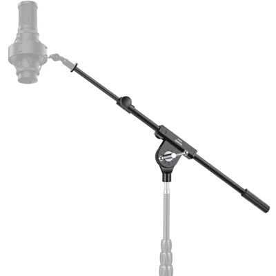 NEEWER Brazo de micrófono para soporte de micrófono, poste de extensión telescópico portátil compacto y ligero de aluminio, tornillo de 1/4 pulgadas y espiga de 3/8 pulgadas para accesorios de montaje NEEWER Brazo de micrófono para soporte de micrófono, poste de extensión telescópico portátil compacto y ligero de aluminio, tornillo de 1/4 pulgadas y espiga de 3/8 pulgadas para accesorios de montaje