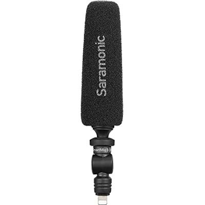 Saramonic Micrófono unidireccional de microescopeta con Lightning para Apple iPhone y iPad para Videos, vlogging, transmisión en Vivo, actualizaciones de Redes sociales y más (SmartMic5 Di), Color Saramonic Micrófono unidireccional de microescopeta con Lightning para Apple iPhone y iPad para Videos, vlogging, transmisión en Vivo, actualizaciones de Redes sociales y más (SmartMic5 Di), Color