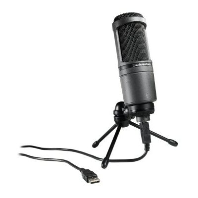 Technica Micrófono USB cardioide de condensador, color negro Technica Micrófono USB cardioide de condensador, color negro