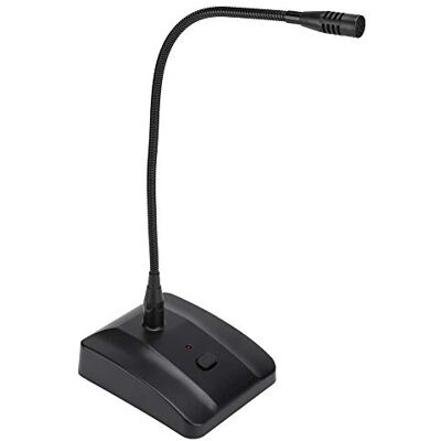 Garsent Micrófono con Cable de Cuello de Cisne de Escritorio, Micrófono de Condensador omnidireccional de Escritorio Plug & Play PC Laptop Mic para Conferencia Garsent Micrófono con Cable de Cuello de Cisne de Escritorio, Micrófono de Condensador omnidireccional de Escritorio Plug & Play PC Laptop Mic para Conferencia