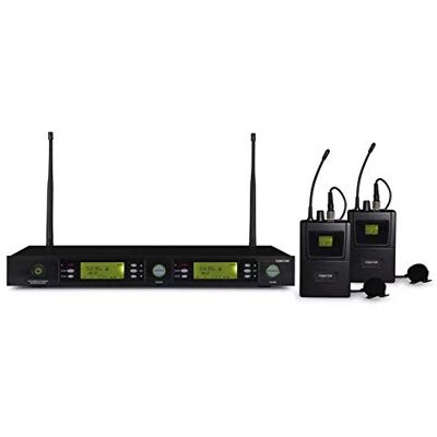 FONESTAR MICROFONO MSH-892-570 Micrófono inalámbrico doble petaca UHF FONESTAR MICROFONO MSH-892-570 Micrófono inalámbrico doble petaca UHF