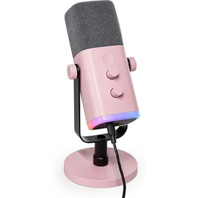 FIFINE XLR USB Microfono Gaming per PC PS4 PS5, Streaming Micrófono de Dinámico per Podcast Studio para Estudio Grabación FIFINE XLR USB Microfono Gaming per PC PS4 PS5, Streaming Micrófono de Dinámico per Podcast Studio para Estudio Grabación