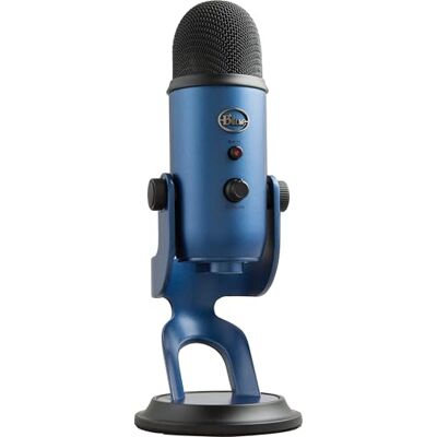 Micrófono USB Blue Yeti de Logitech - Micrófono profesional para streaming y grabaciones Micrófono USB Blue Yeti de Logitech - Micrófono profesional para streaming y grabaciones